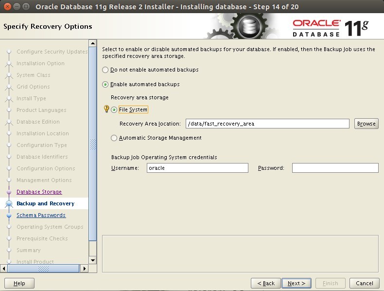 centos 6 oracle 11G DB install_install_16