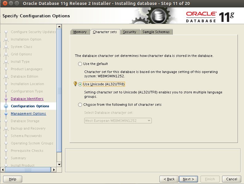 centos 6 oracle 11G DB install_oracle_13