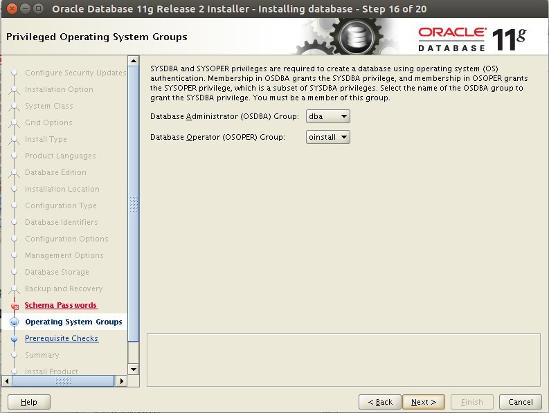 centos 6 oracle 11G DB install_install_18