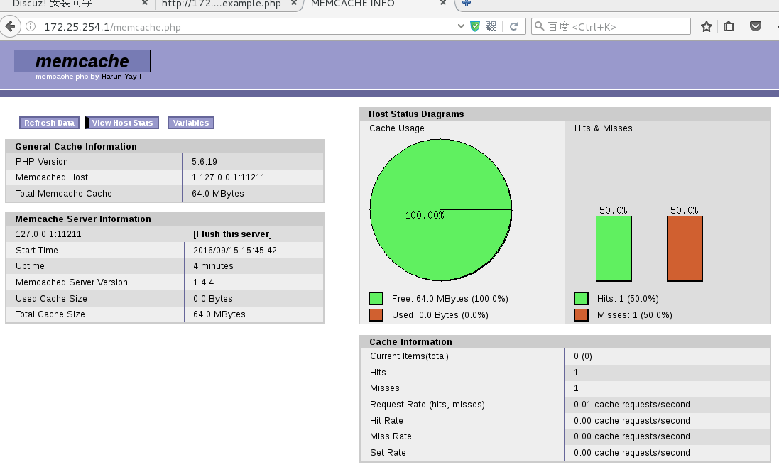 Apache+php+memcache集群搭建_php_03