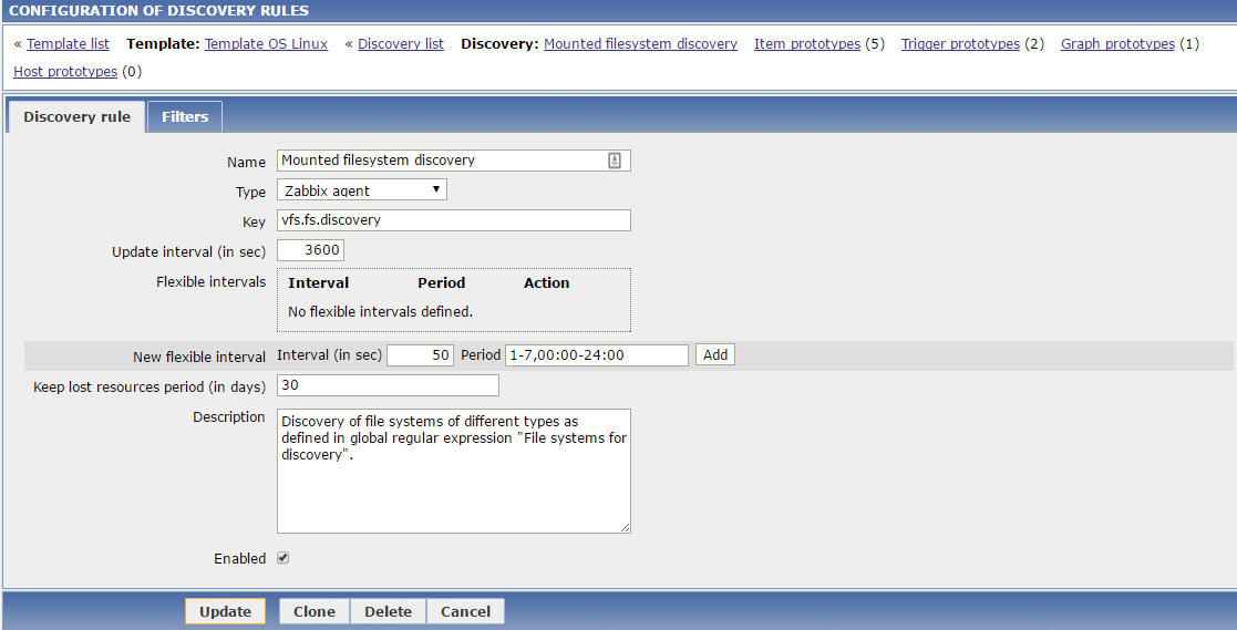 Zabbix 的自动监控项目监控Nginx各虚拟主机配置 - Low Level Discovery_自动监控_04