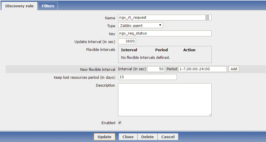 Zabbix 的自动监控项目监控Nginx各虚拟主机配置 - Low Level Discovery_自动_13