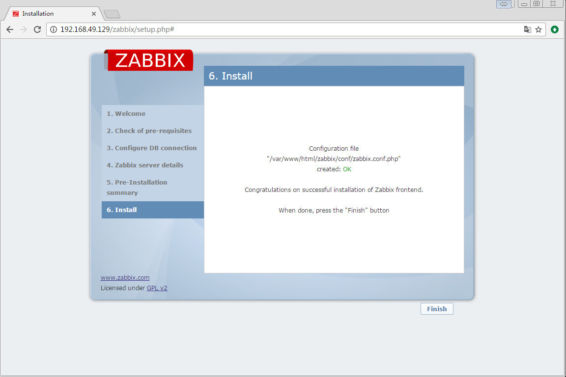 CentOS 6.5上安装Zabbix 2.4.8_php_07