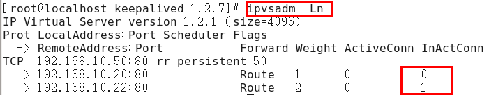 Keepalived + LVS 高可用负载均衡集群部署_LVS_03