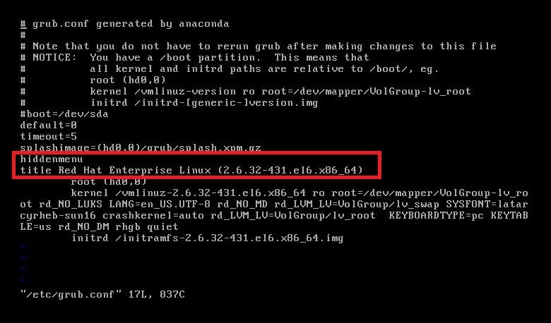 Redhat 6.5系统grub修复全过程_Redhat_19