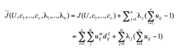 模糊c均值聚类和k-means聚类的数学原理_模糊_12