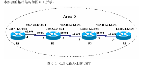 单区域ospf———点到点链路上的ospf_ospf