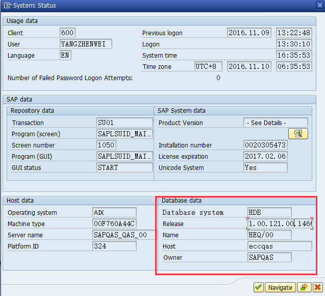 SAP ECC6.0迁移升级到EHP6 on HANA过程_ECC_78