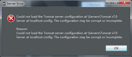 eclipse连tomcat报错时解决方案_其他_02