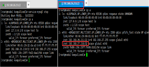 Keepalived+MariaDB10配置+双主+高可用数据库_MariaDB10_30