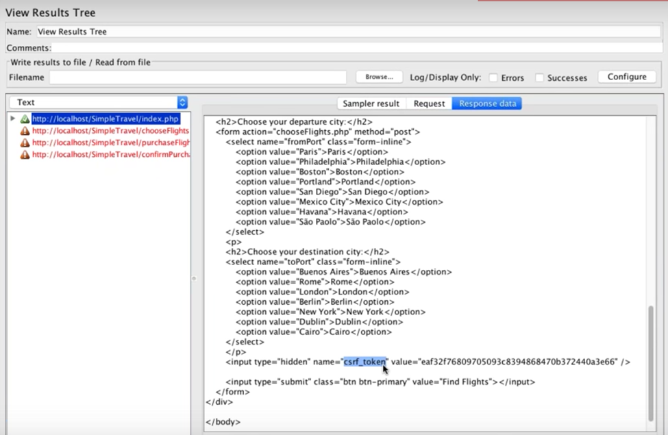 Advanced Load Testing Scenarios with JMeter: Part 1 - Correlations（相关性）_相关性_03