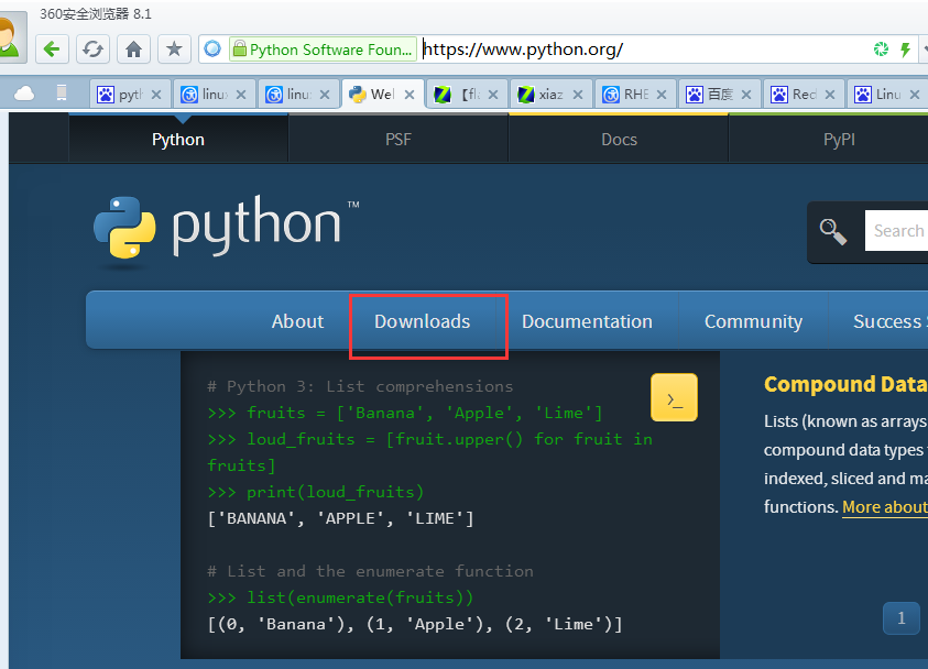 RHEL安装python2.7.12_Download