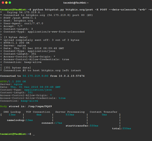 httpstat：一个检查网站性能的 curl 统计分析工具_curl 统计分析工具_04