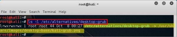 在Kali Linux中更改GRUB2背景的5种方式