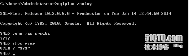 关于windows2008安装oracle10g产生中文变问号_安装