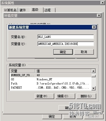 关于windows2008安装oracle10g产生中文变问号_oracle_02