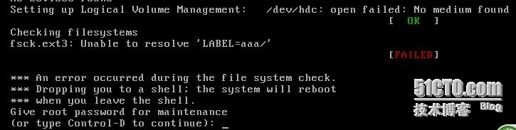 linux故障，无法启动的解决方法_linux五类故障处理方法_02