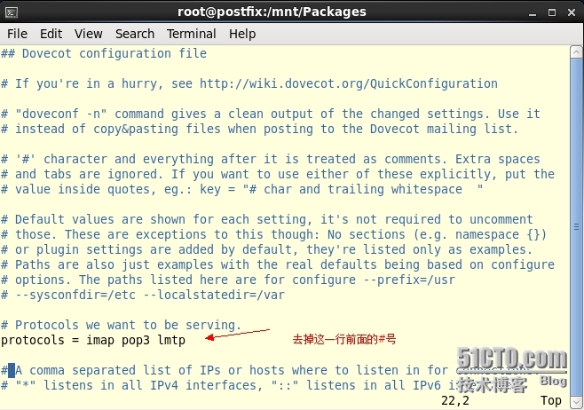 Centos 6.5 配置 postfix 及排错_配置文件_06