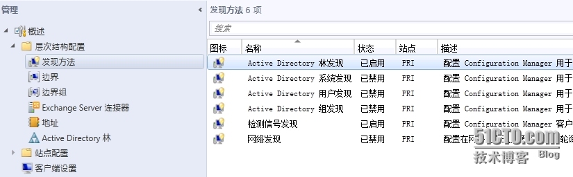 SCCM2012R2部署之七：基本配置之发现方法_SCCM 2012 R2 中心站点  主_02