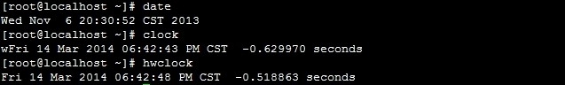 date、clock、hwclock时间命令解释_linux