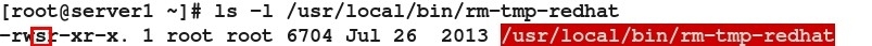 RH413-Linux系统下的SUID文件权限测试_RHCA、RH413、SUID_06