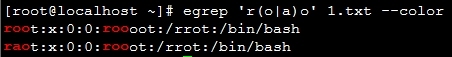 正则表达式之grep ,egrep_Linux_15