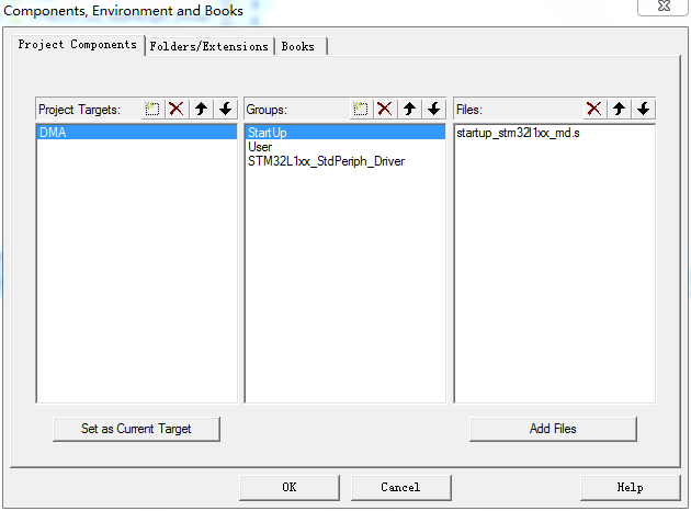 MDK下STM32L1系列工程的新建_STM32_05