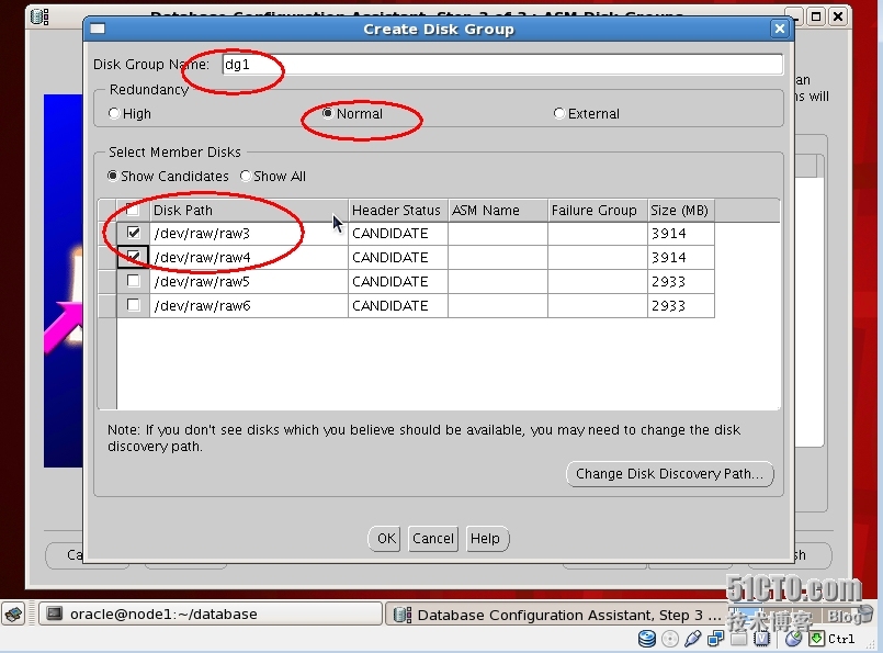 RedHat EL5 安装Oracle 10g RAC之--建库_Oracle_07