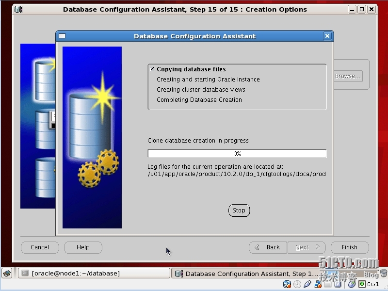 RedHat EL5 安装Oracle 10g RAC之--建库_Oracle_15