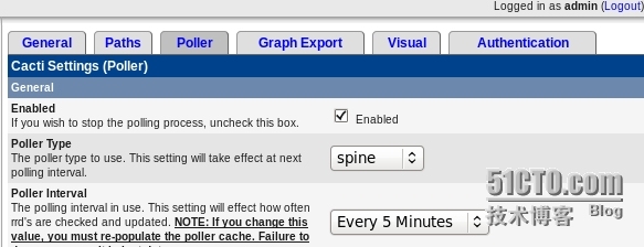 RHEL6中cacti监控系统搭建及使用_spine_15