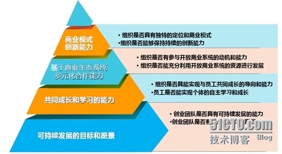 移动互联网创业组织可持续发展模型_金字塔