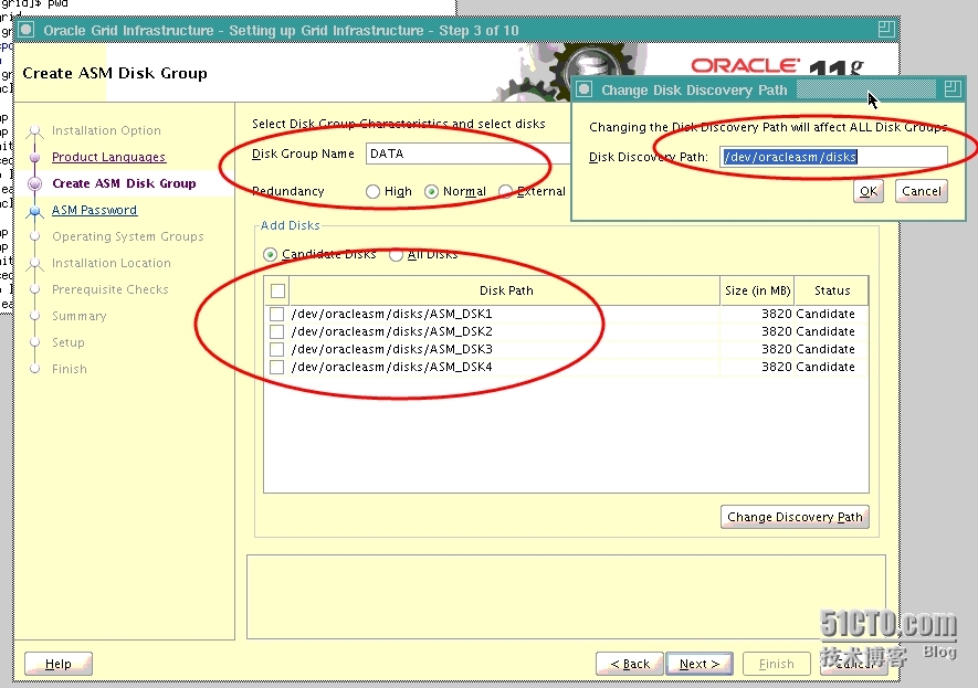 Oracle DataBase单实例使用ASM案例(2)--Oracle 11g之GI安装_Oracle_03