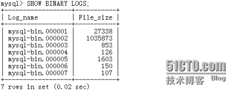 mysql的二进制日志_mysql