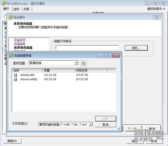 VMWARE  ESXI 5.1 创建虚拟共享磁盘_虚拟共享盘_10