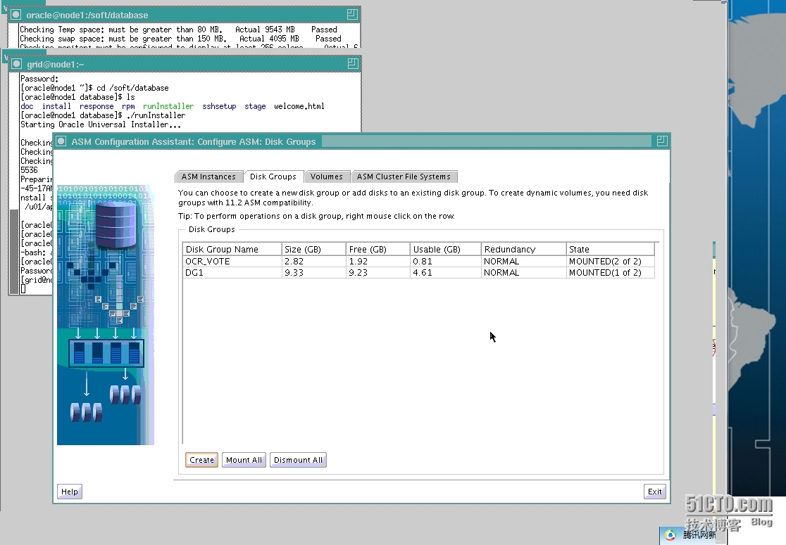 Oracle 11gR2构建RAC之（5）--安装Oracle并建库_rac_06