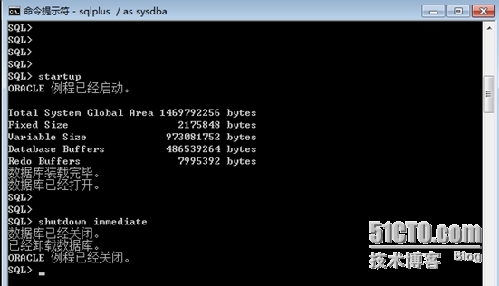 Oracle 11g-oracle 启动与关闭_关闭_03