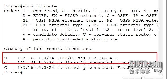 DAY10 NETWORK Cisco浮动路由的配置_实验报告_13