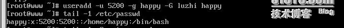 教你在Linux中如何用命令或手动修改文件来添加一个用户_信息_04