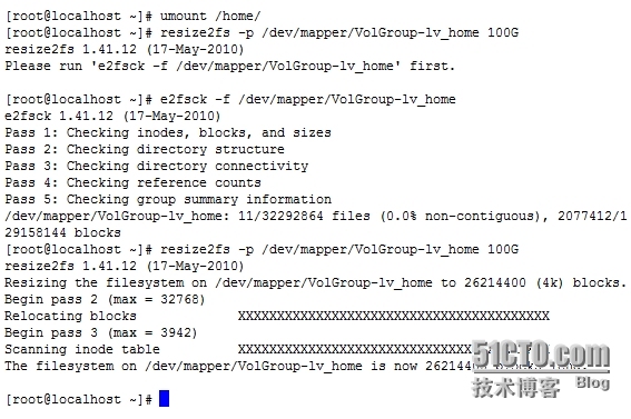 Linux   swap/home/root分区  大小   调整_Linux_02