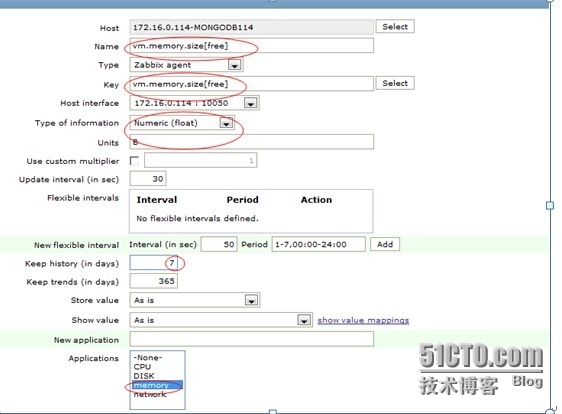 zabbix监控LINUX下CPU，硬盘，流量，内存_zabbix_12