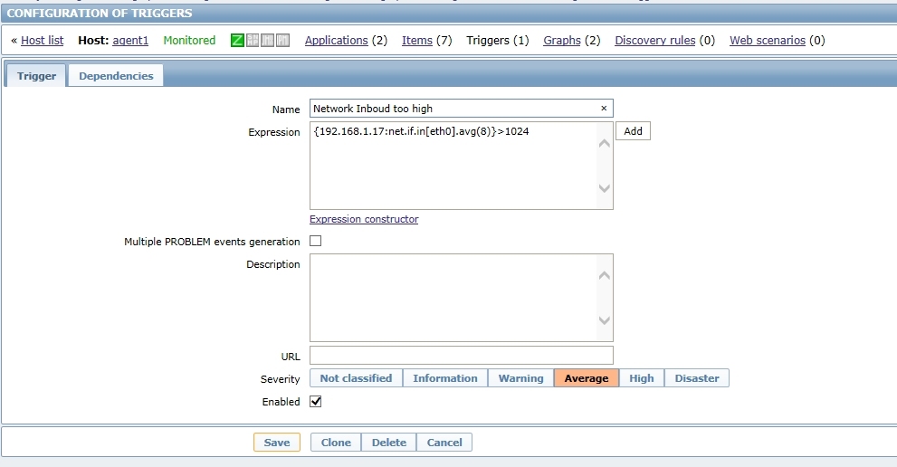 zabbix系列（二）：zabbix agent（Host配置）_zabbix _14