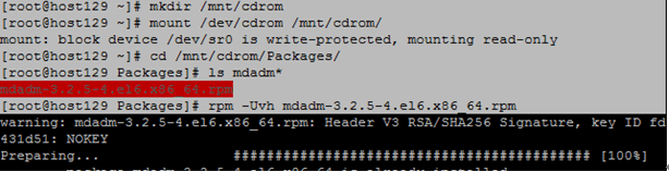 Linux 磁盘管理~~~~RAID1_磁盘管理