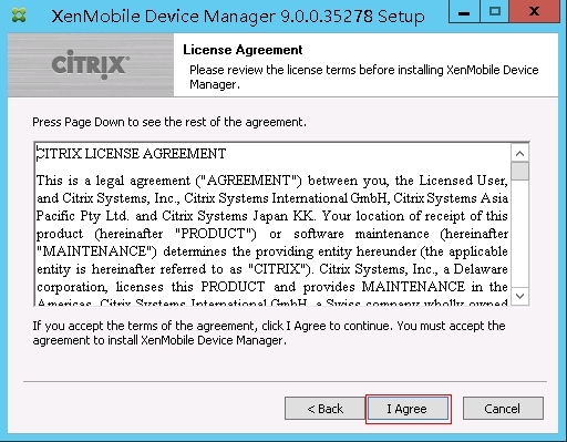 XenMobile 9.0 PoC环境搭建一：安装XM Device Manager Server_MDM_03