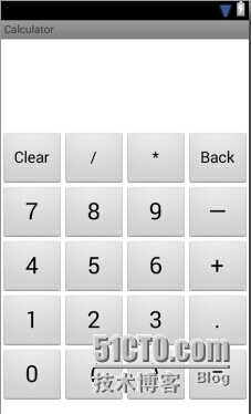 Android 计算器界面的实现_Android