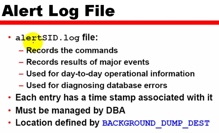 6_Oracle_Admin_Oracle的诊断文件（根据alert.log创建pfile、调整sql_trace）_ LOG_03