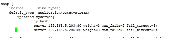 Nginx负载均衡配置实例_server