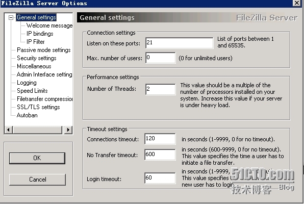 搭建windows下filezilla FTP服务器_filezilla_05