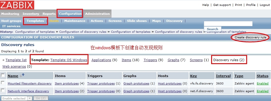 Zabbix监控(八)：自动监控windows端口_discovery_03