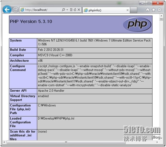 Windows下搭建PHP开发环境  _开发环境_12