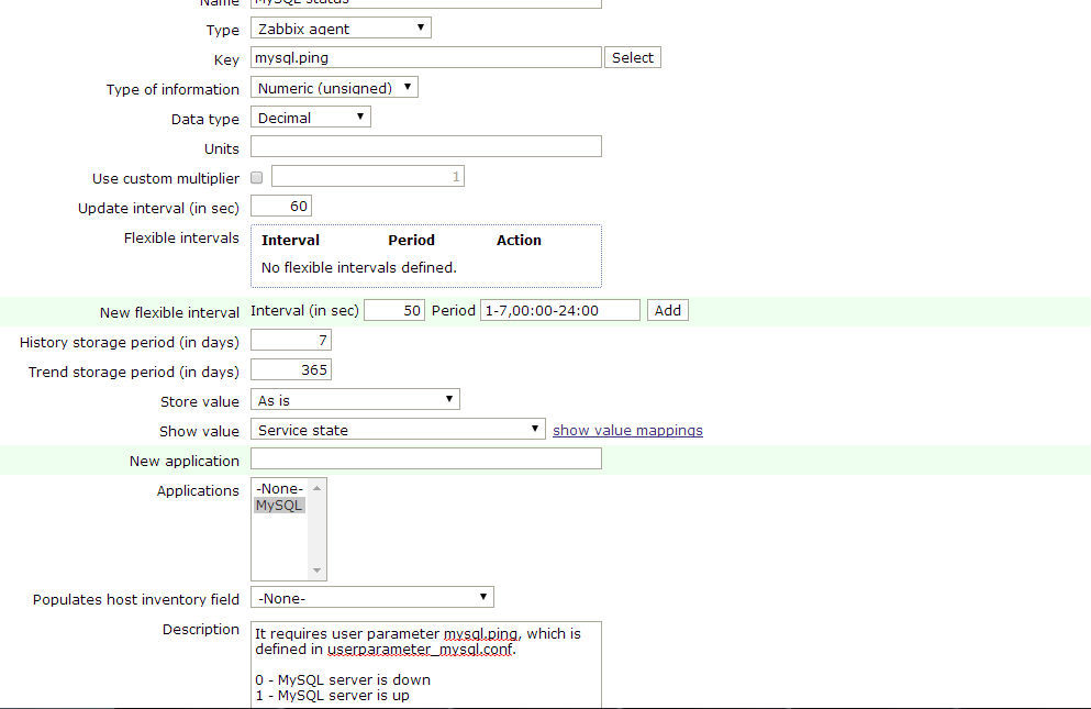 使用zabbix自带MySQL监控模板监控MySQL_mysql_02